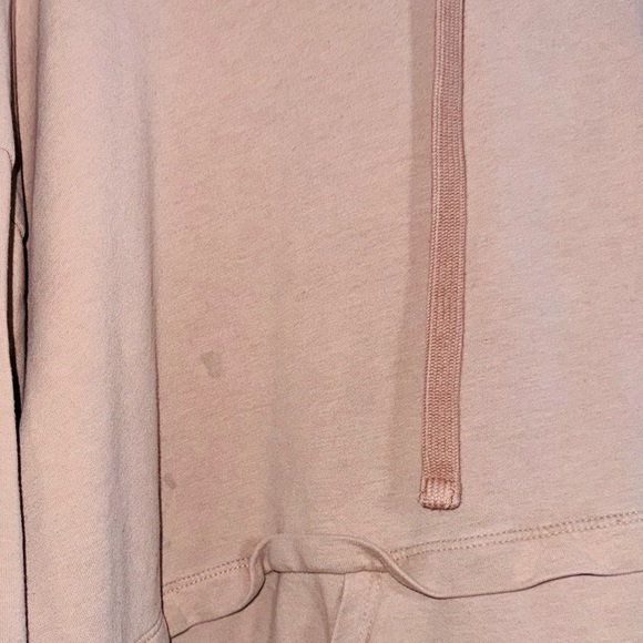 Lunya Dreamy Alpaca Wool Blend Fleece Oversized Hoodie Meditative Pink Lounge M - Picture 8 of 14